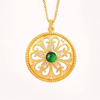 GXP1049-5G黄金镶嵌-...