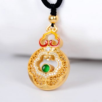 GXP1105-黄金翡翠珐琅...