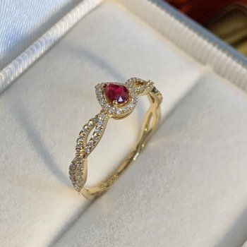 DZ578-红宝石精品戒指
