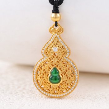 GXP1084-黄金翡翠珐琅...