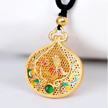 GXP1117-黄金翡翠珐琅...