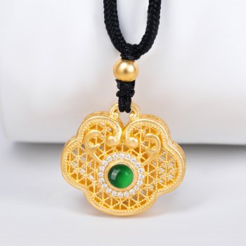 GXP1038-黄金翡翠珐琅...