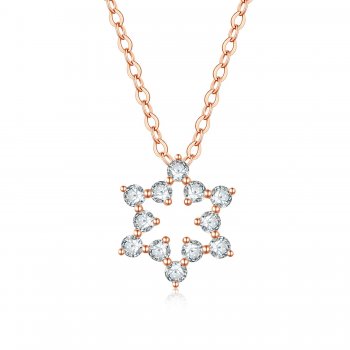 18K红钻石套链小清新...