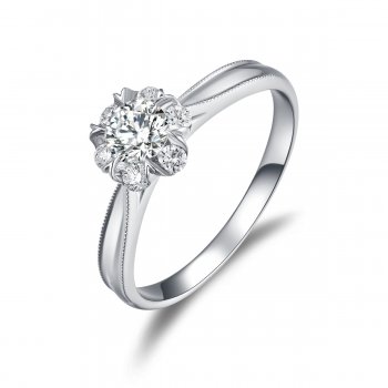 HR0656-50 闪耀围镶女...