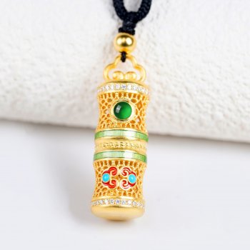 GXP1100-黄金翡翠珐琅...