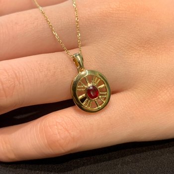 DYP009 红宝精品项链