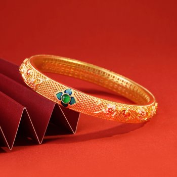 GXH1012-黄金翡翠珐琅...