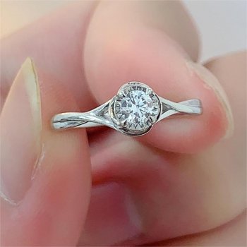 HJR0148 精品车花女戒