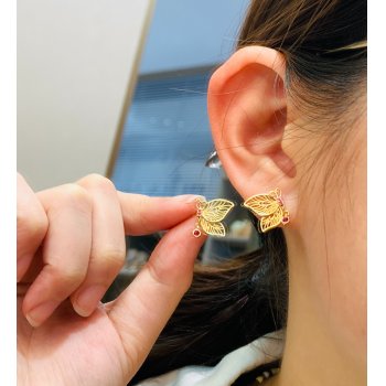 DZ489E-18K黄红宝石精...