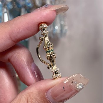 BZ003 黄钻石祖母绿胸...