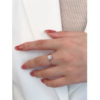 BZ037 精品围镶女戒