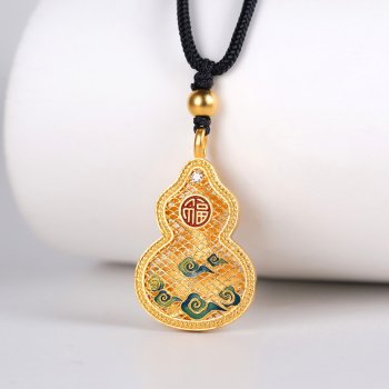 GXP1003-黄金珐琅钻石...