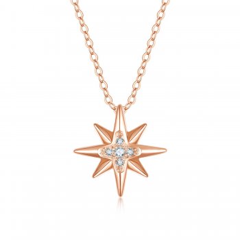 18K红钻石套链小清新...