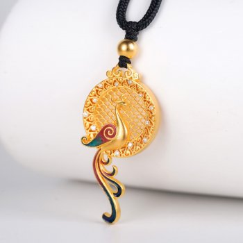 GXP1005-黄金珐琅钻石...