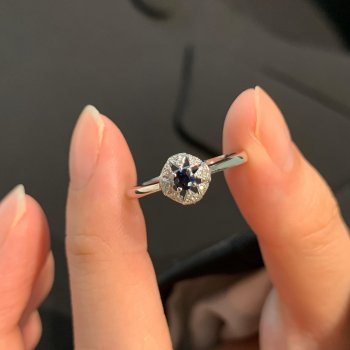 RC61108 蓝宝精品戒指